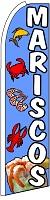 MARISCOS swooper banner sign flag - Click Image to Close