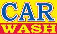 CAR WASH flag banner 3x5ft - Click Image to Close