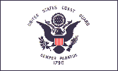 US COAST GUARD flag banner 3x5ft - Click Image to Close