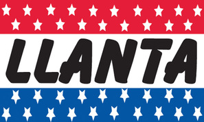 LLANTA flag banner 3x5ft - Click Image to Close