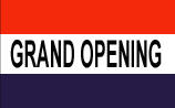 GRAN OPENING flag banner 3x5ft - Click Image to Close