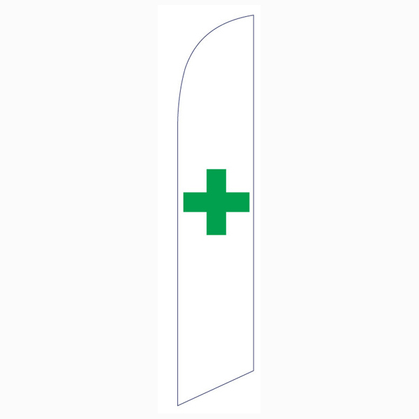 marijuana dispensary swooper feather banner sign flag - Click Image to Close