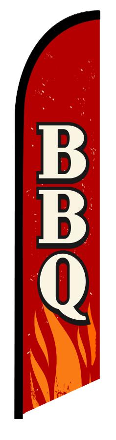 Barbeque barbecue bbq wooper feather banner sign flag