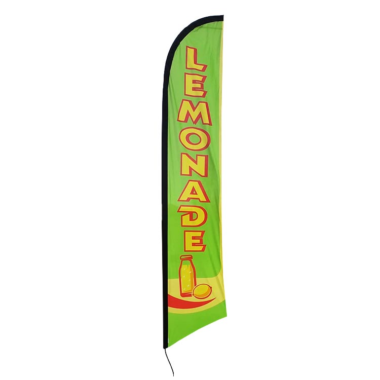 LEMONADE swooper feather banner flag - Click Image to Close