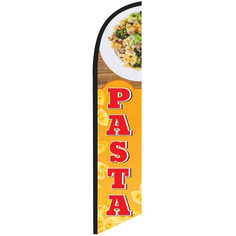 PASTA swooper feather banner flag - Click Image to Close