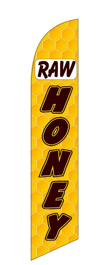 RAW NONEY swooper banner flag sign