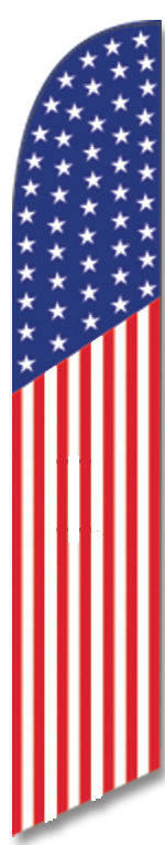 USA swooper feather flag