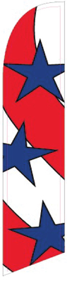 Usa stars and stripes swooper flag - Click Image to Close