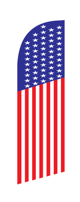 US real estate swooper feather flag with bag - Click Image to Close