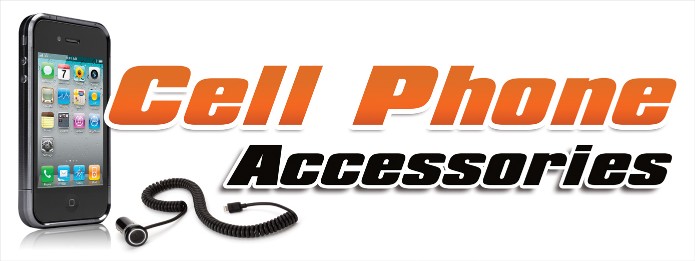 Cell Phone Accessories large 3x8ft full color banner sign