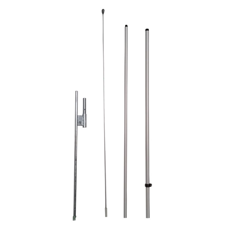 8 ft Pole Kit And Ground Stake For 6 ft Feather Flags - Click Image to Close