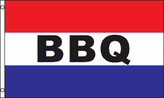 BBQ food flag banner 3x5ft