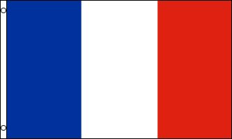 FRANCE country flag banner 3x5ft