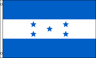 HONDURAS country flag banner 3x5ft