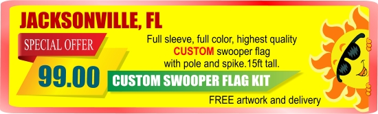 High quality custom print swooper flag 99.00 per kit Free artwork