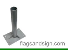 Roof / dack mount for swooper feather flags