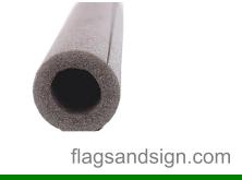 Scratch Guard for swooper feather flag poles