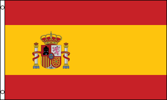 SPAIN country flag banner 3x5ft