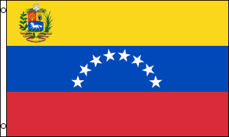 VENEZUELA country flagbanner 3x5ft